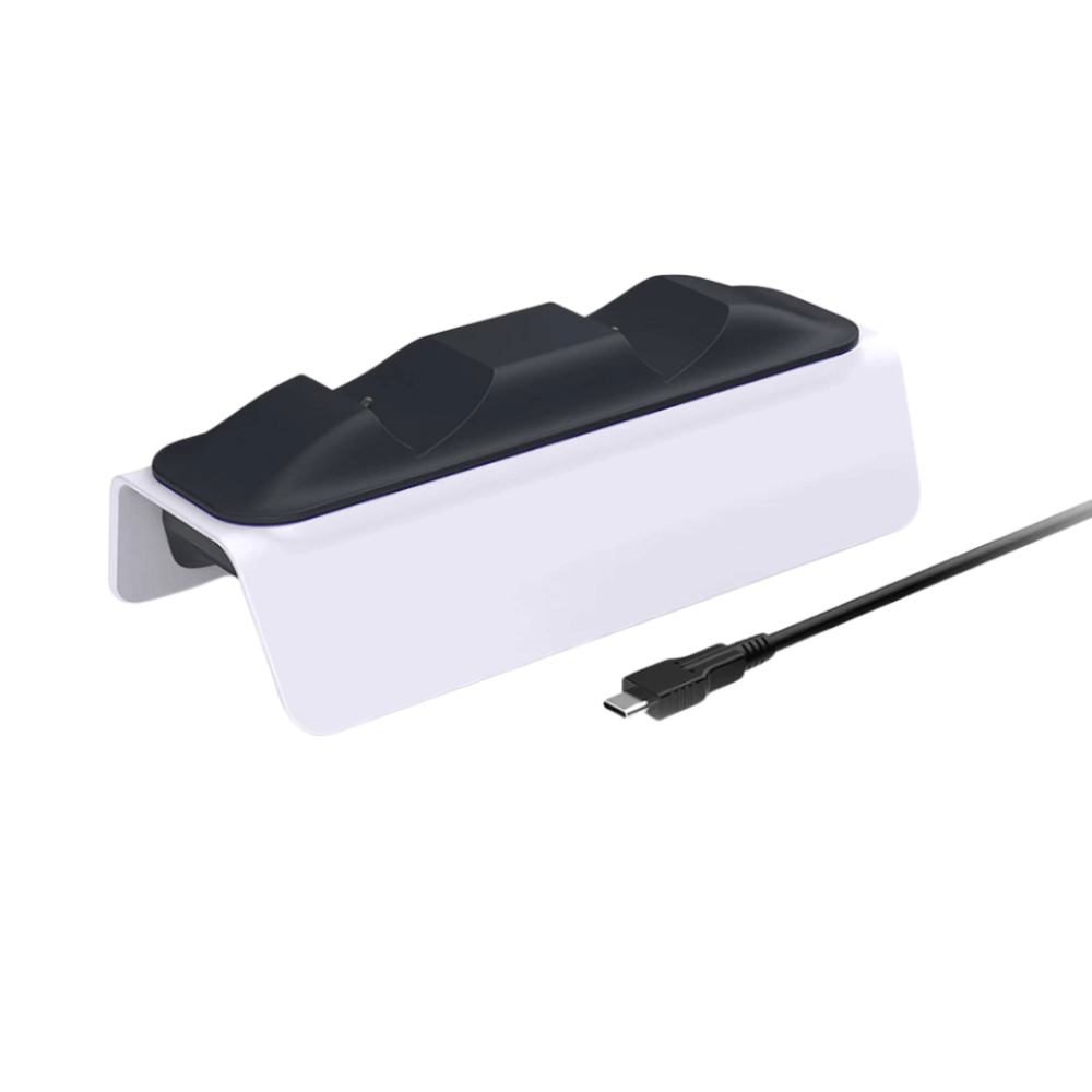 แท่นชาร์จ DOBE TP5-0521B สำหรับจอย DUALSENSE P-5 สีขาว_0